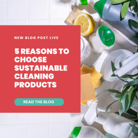 5 Reasons to Choose Sustainable Cleaning Products